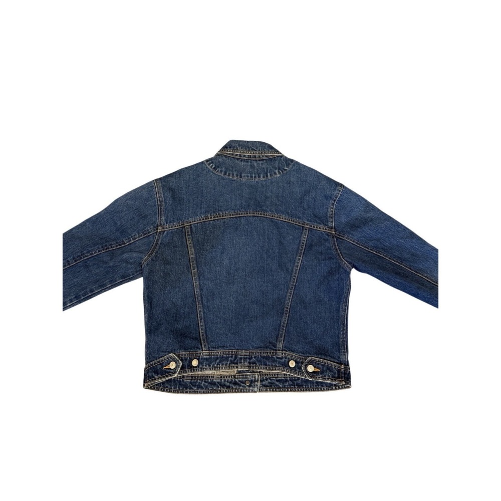 GAP 1969 Denim Jacket Woman's Size L Icon Style Blue Medium (READ) - Picture 2 of 9